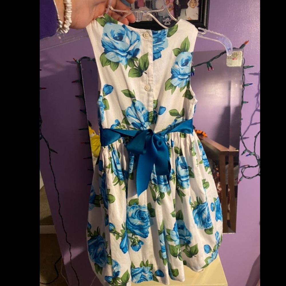 Floral Janie and jack dress